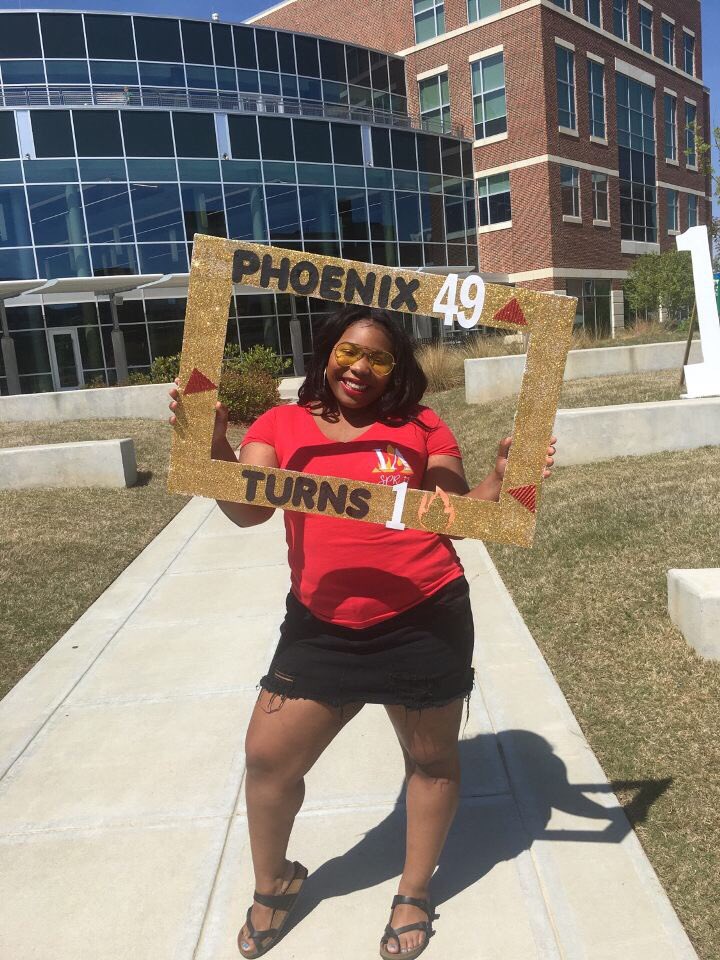 bruhFTK's tweet image. There can be no friend better than a sister. Happy 1st DELTAVERSARY Phoenix 49! I’m so happy that I gained these 48 sisters a year ago! ♥️ #P49 #FireChapter ♥️🔥🔺