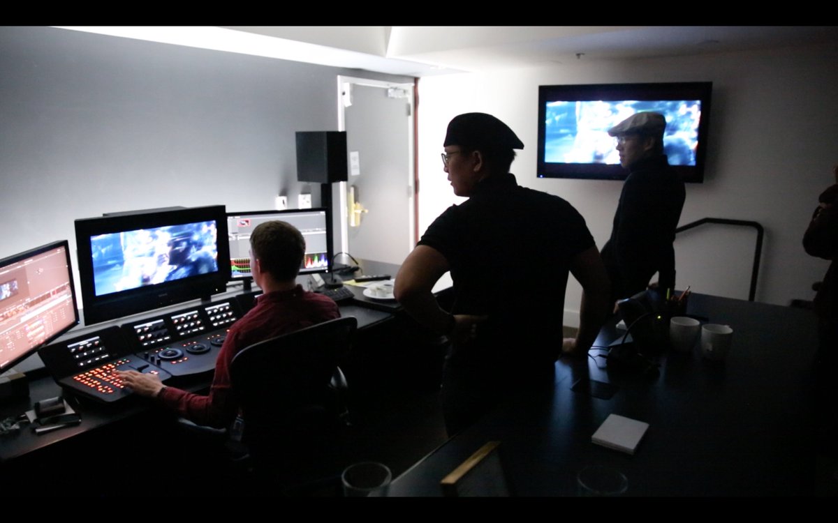 EFILMHollywood's tweet photo. EFILM Proudly Supports Young Filmmakers in @CocaCola and @RegalMovies Films Program. 

Step 1: discuss the look. 
Step 2: color grading. 
Step 3: success. 

Read the full story about the filmmakers and program at: https://t.co/wEacfrdur4
#CocaColaRegalFilms @Golden_Zhao_ https://t.co/rggzfzqwVN