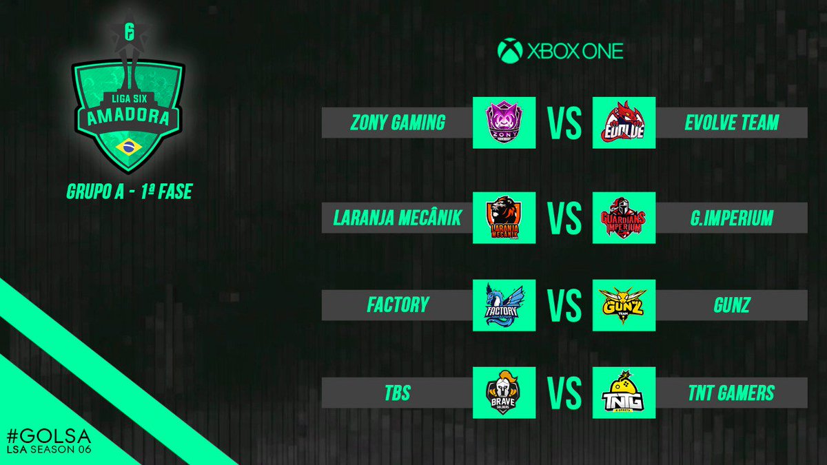 straxelgg's tweet photo. [XBOX] Hoje daremos início aos jogos do GRUPO A no Xbox One. Será que a TBS conseguirá o bi campeonato? Ou sua torcida está para alguma outra equipe? Conta pra gente!

Tabela: https://t.co/8iY0fZyWwV https://t.co/SPwBfZfsxJ