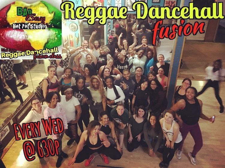 HotPotStudios's tweet photo. Wednesday night means #dancehall at #hotpotstudios! 6:30pm / $8
Come and get sweaty with us! https://t.co/Jg48yXkQ7i