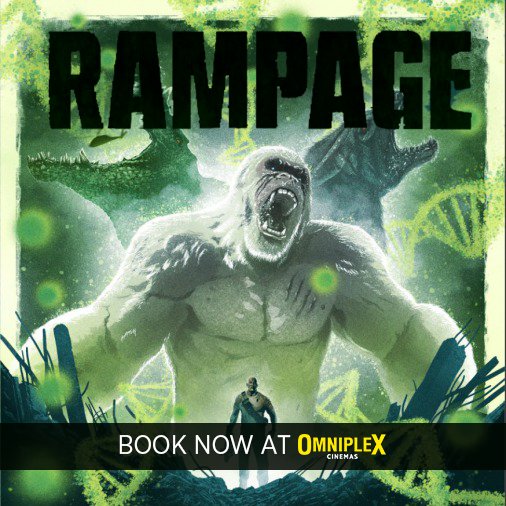 Hitting the Big screen tomorrow 12th in Longford Omniplex is "Rampage" Showing at 8.00

omniplex.ie