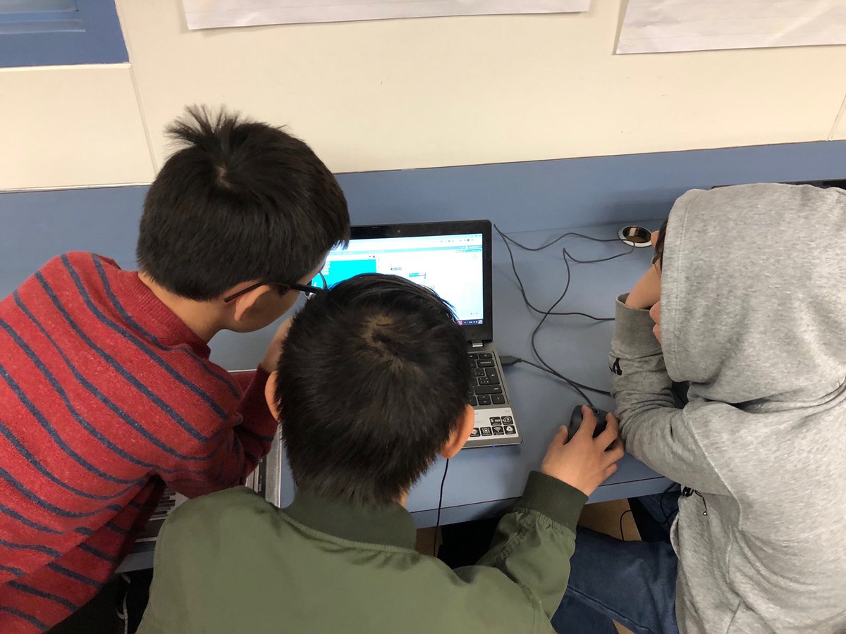 Students develop their @scratch coding knowledge at the same time as honing their core competency skill set #newwestlearns