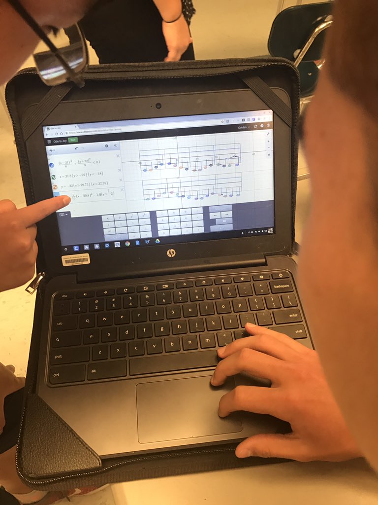 ShamblinKinzie's tweet image. "Mrs. Shamblin, can we skip lunch and work on our equation art!?"💜💜#desmos #functiontransformations@desmos