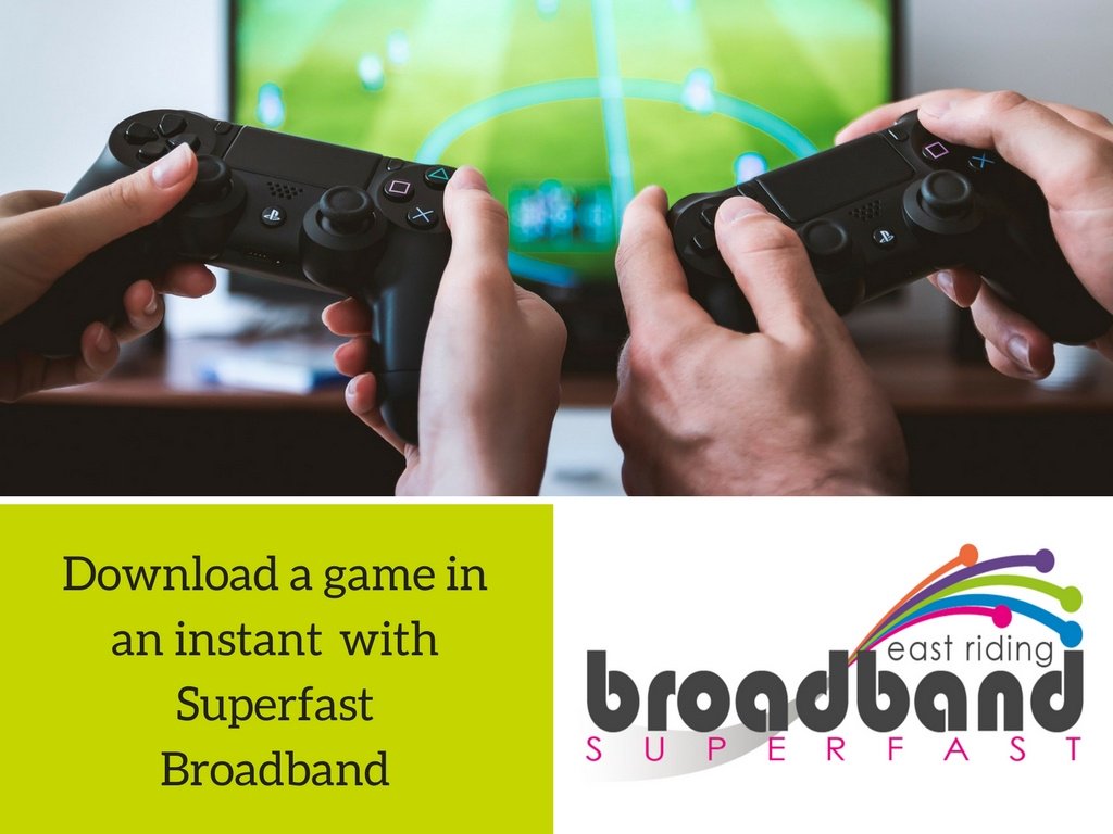 East_Riding's tweet image. Upgrade to Superfast Broadband today to be able to stream the latest games quicker than ever before! To see if you’re eligible visit: socsi.in/oZMFv #GoSuperfast #gaming #internet #online #EastRiding   💻 ⚽ 🏆