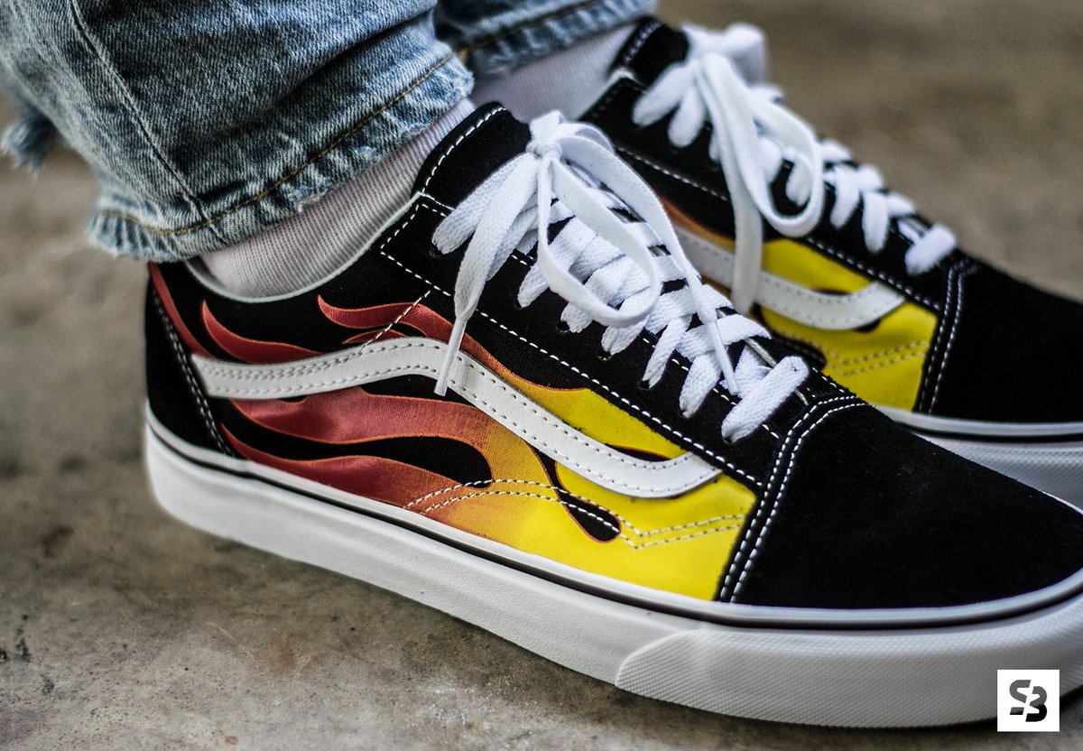 معقول vans old skool flame outfit 