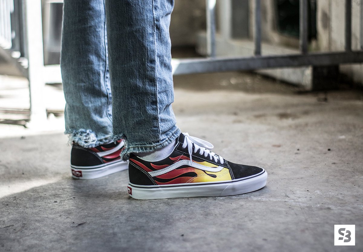 what to wear with flame vans