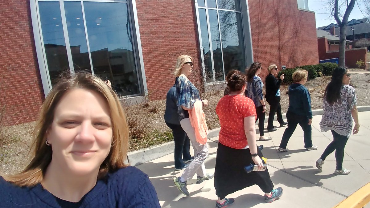 amywhited's tweet photo. Lunchtime walk with @websterpres @websteru #WellnessWednesday #SteppinwStroble #DestinationWellness #improveyourmove https://t.co/kM9VpGtdBS