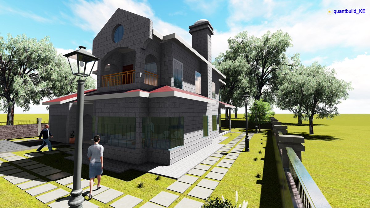 quantbuild_KE's tweet photo. 3 bedroom mansionette - family house. Some of the renders for a design we worked on late last month.
#3DModel #AffordableLiving #residential https://t.co/wgUNFq3MhX