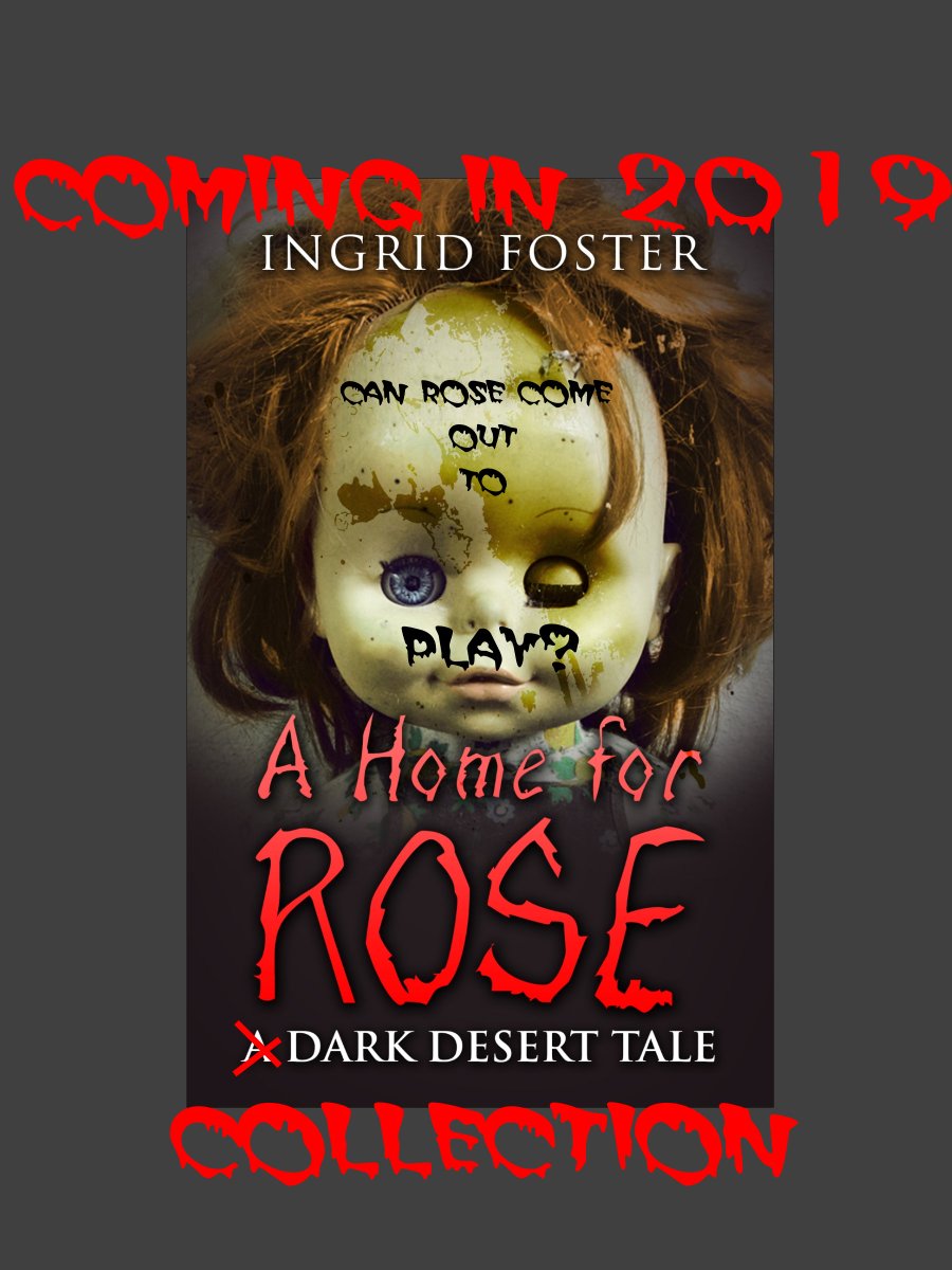 Car01am's tweet photo. RT IngridFoster
Because Rose is sooo much fun to play with.... 
Coming in 2019 - The Dark Desert Tales Collection! https://t.co/XRsGj6nY3E
