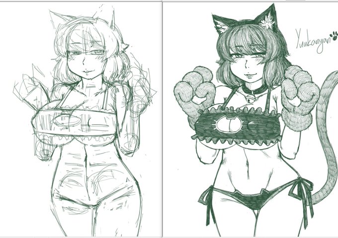 1時間絵画vs普通絵画 