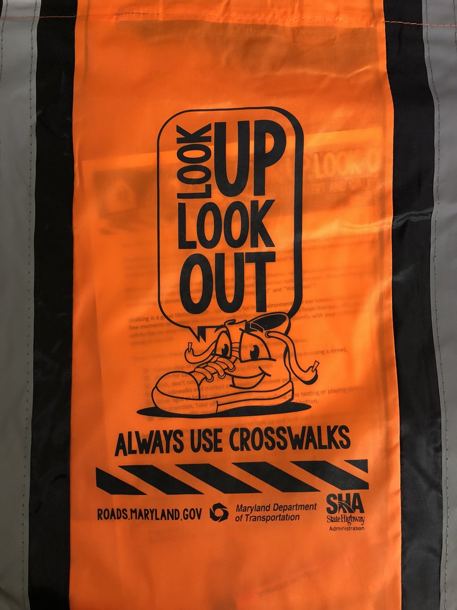 drmccrayspeaks's tweet photo. Thank you to @MDOTNews &amp; @ChickfilA for hosting the Stay Alert and Walk Smart Program. We appreciate the support! Remember to Look Up and Look Out. @pgcps #CougarsLEAD https://t.co/eCYAEwBLVD