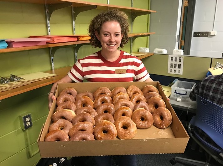 Thank you <a href="/AmesPolice/">Ames Police</a> for the Donutmobile delivery to us at the ISU Test Centers! #DonutDisrespect