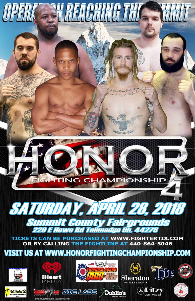 HonorFighting's tweet photo. Doors open at 3pm for Pre-fight entertainment w/ @OCWonline and the MIDGET WRESTLERS of @MCWMidgets plus LIVE MUSIC from the Buck Naked Band! #HFC4 starts at 7pm! Go to https://t.co/Mk9gzErhFw and get your tickets now!!! https://t.co/aKabZ1NmQA