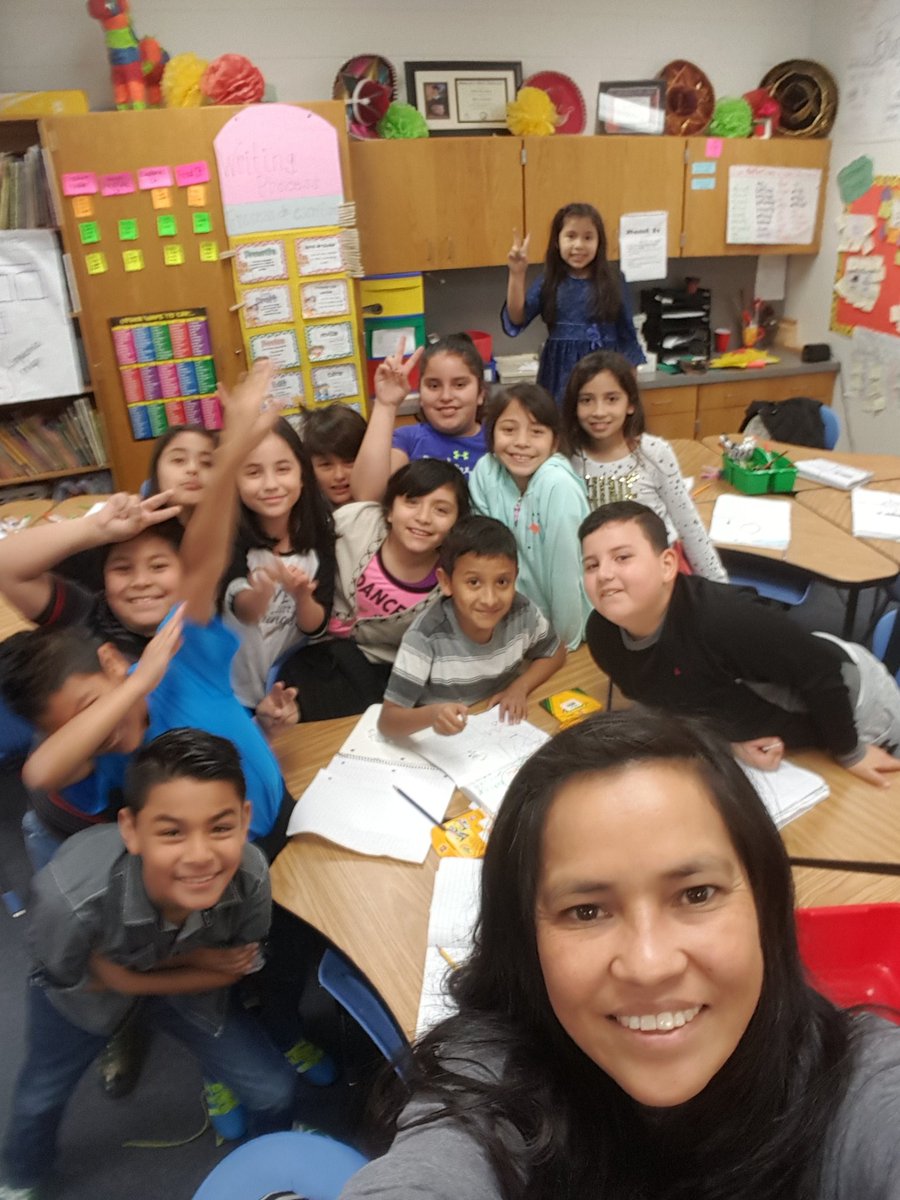 SHMrsGarza's tweet photo. Love my school because of the amazing students I teach! #LoveMySchoolDay https://t.co/5RpJDFjllY