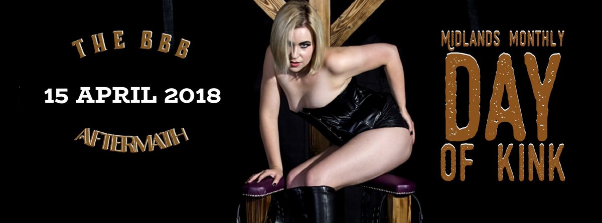 BBBAltFetBazaar's tweet photo. March marked #Aftermath #TheBBB Afterparty’s 4th birthday
We didn’t get to acknowledge it last month due to the snow. 
So this Sunday,  Come have a celebratory Play. 

#FetishDressCode  
https://t.co/VZ8lrfs38i

#bdsmCommunity #Flogging #OTK 
#Spanking #DungeonRules #DM #PlaySafe https://t.co/6BXpvmmGhO