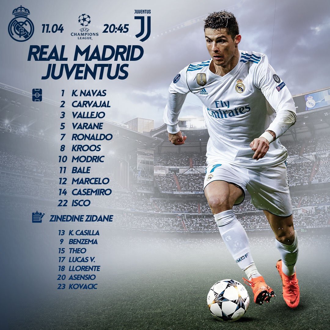 UCL QF: Juventus vs Real Madrid - Page 12 DahPAzGXcAstNul?format=jpg&name=large