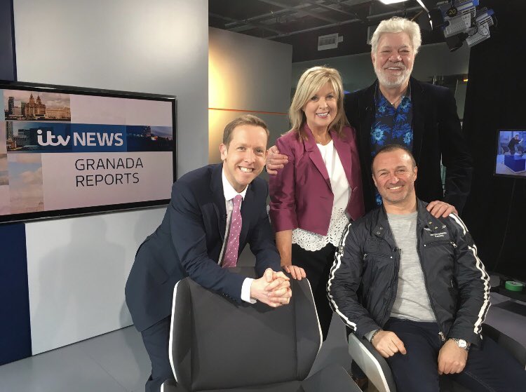 wearepreventBC's tweet photo. What a great interview just then on @GranadaReports , massive thanks to Matthew and Rob.
Tickets are selling fast for this ONE OFF LIVE EVENT for #PreventBreastCancer , so book yours NOW - https://t.co/CZ8DkNLwOr
#StarsInTheirEyes #Manchester #ComeBack #LiveRevival https://t.co/glck33aBg9