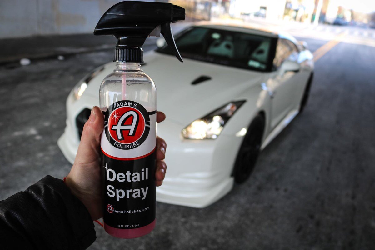 AdamsPolishes's tweet photo. Detail Spray has always been one of our favorite products! What is your all time favorite Adam's Polishes product? #AdamsPolishes #Nissan #GTR https://t.co/pVu0xZcn5F