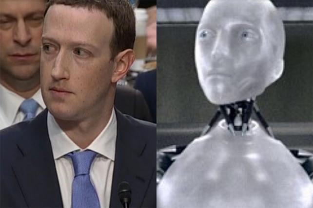 Por adelantado comprender Uganda Mark Zuckerberg és un robot?