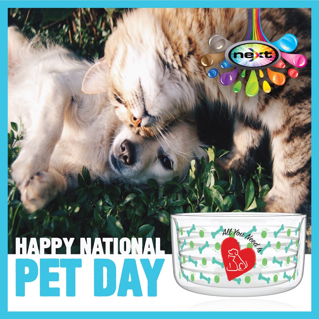 NextPromotions's tweet image. Happy National Pet Day! We'd love to see pictures of your pets. Let's see all those cute faces in the comments. nextpromotions.com/p/product/41dc…