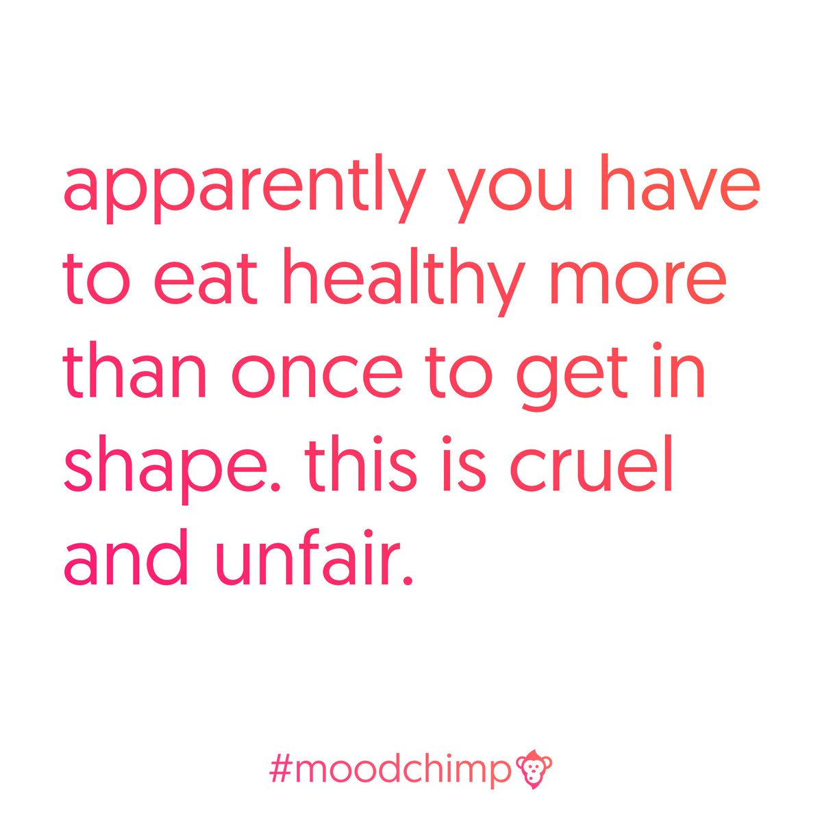MoodChimp's tweet photo. Life can be so unfair sometimes...😭 #moodchimp https://t.co/GuQkelz4Xh