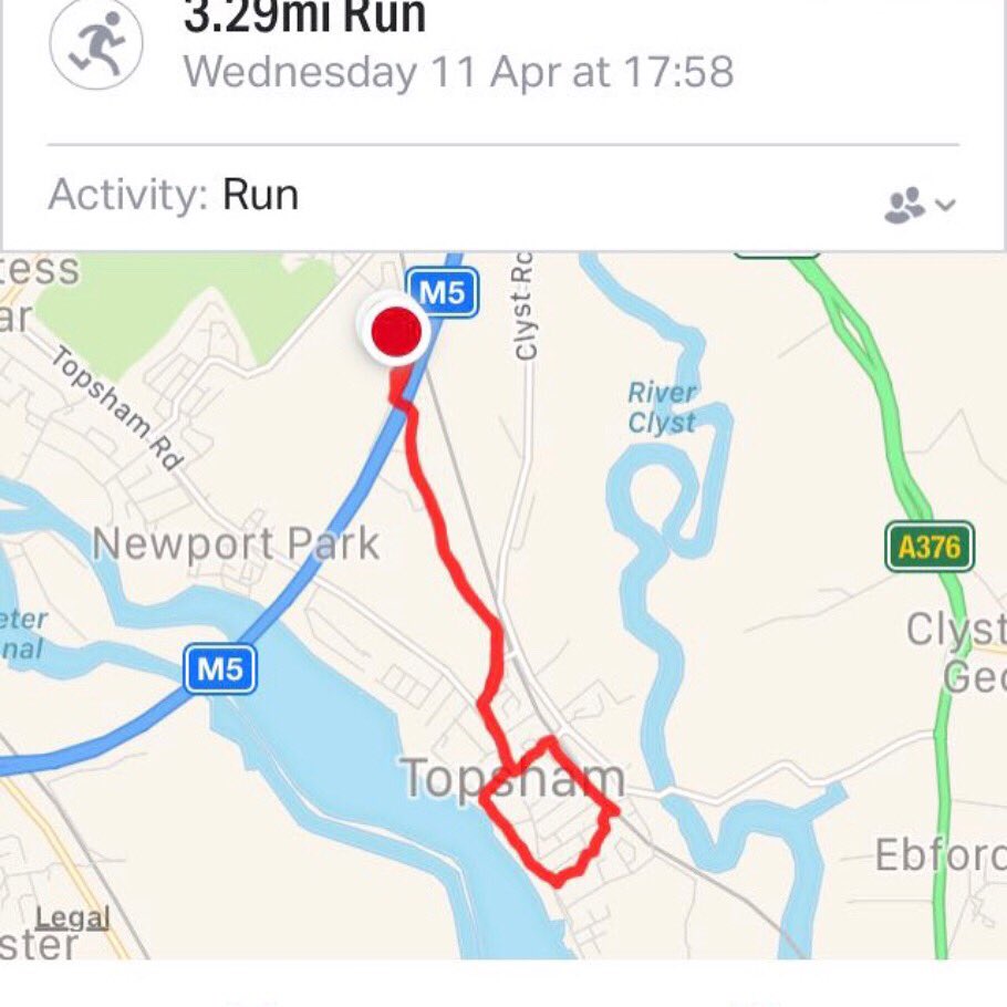MrGoldmanPE's tweet photo. After 5 months of no exercise it is awesome to get back out and raise my heart rate. Starting off nice and easy with just over 3miles, Steph looked after me 😊 #mrandmrsrunning #andhesoff #exercise #comebackison 🏃♂️💦 #achingalready 😳 https://t.co/rmd23Gt8pA