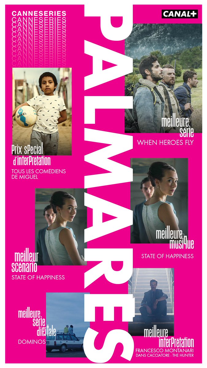CanalplusSeries's tweet photo. #CANNESERIES : Le palmarès complet ⬇ https://t.co/aNmmitGf1h