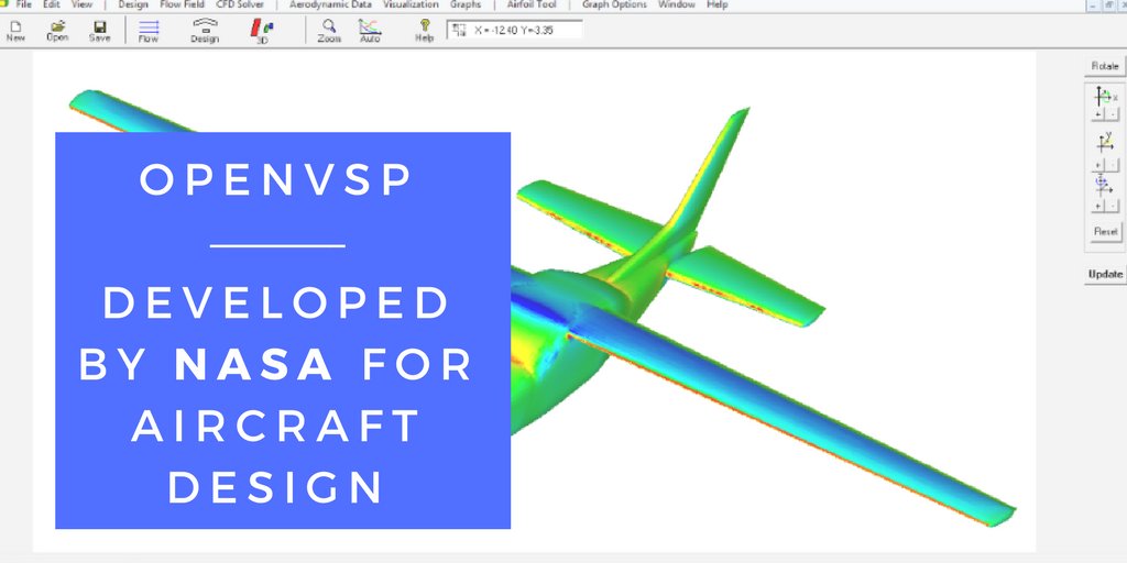 sculpteo's tweet image. #OpenVSP - developed by @NASA - is the perfect #aircraft design tool as it is an #OpenSource #CAD #software that allows for accurate #designs and #mechanical overview for all your #aircraft projects. Read about the best open-source #CADsoftware here: buff.ly/2pveZ8N