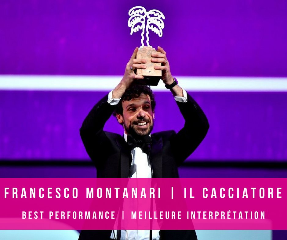 Nico_Uff_Stampa's tweet photo. E per #IlCacciatore è... Palmarès! #FrancescoMontanari si aggiudica il premio Migliore Interpretazione alla prima edizione di #CANNESERIES! Congratulazioni! https://t.co/FPDGXi7gMl