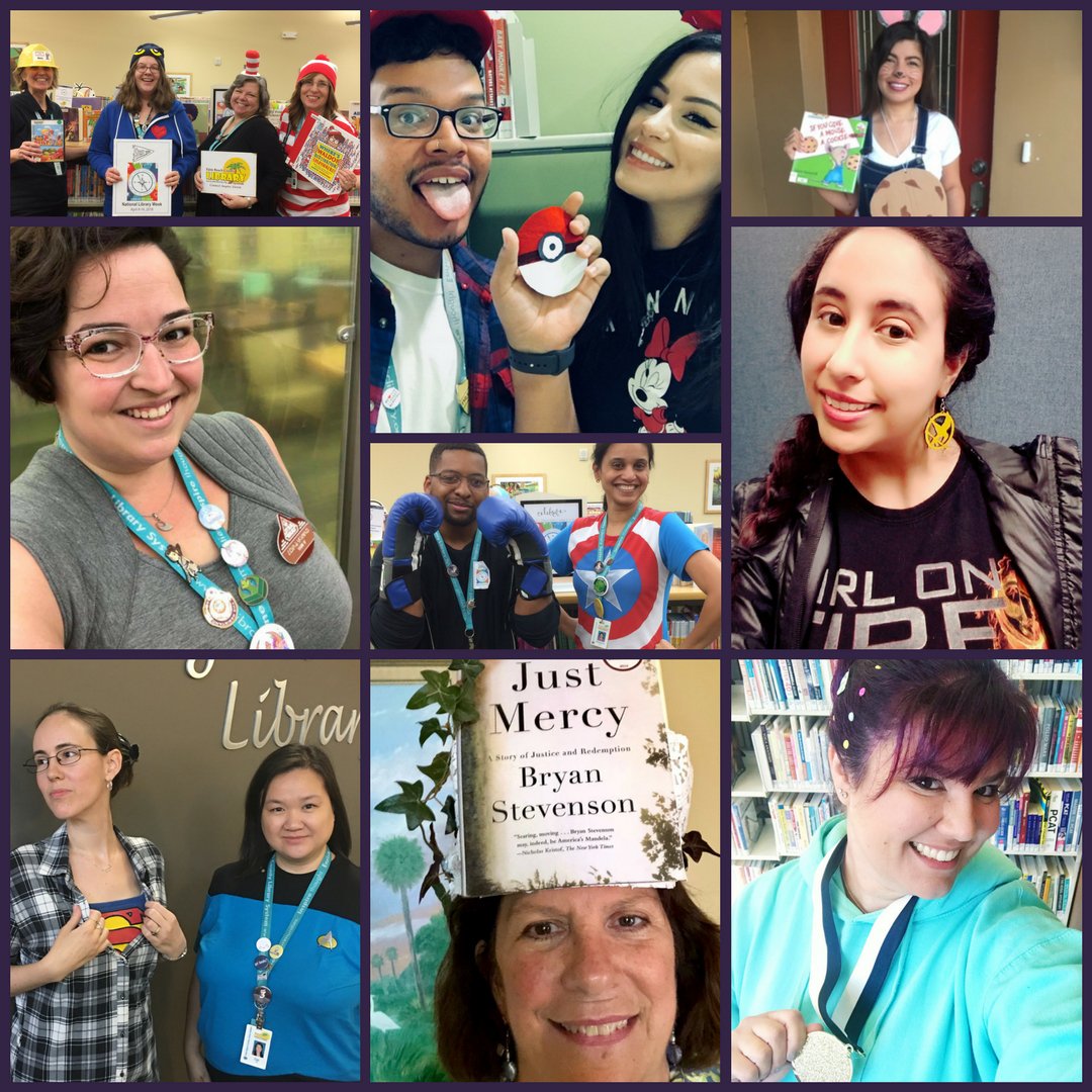 pbclibrary's tweet image. #NationalLibraryWeek2018 Spirit Week continues!