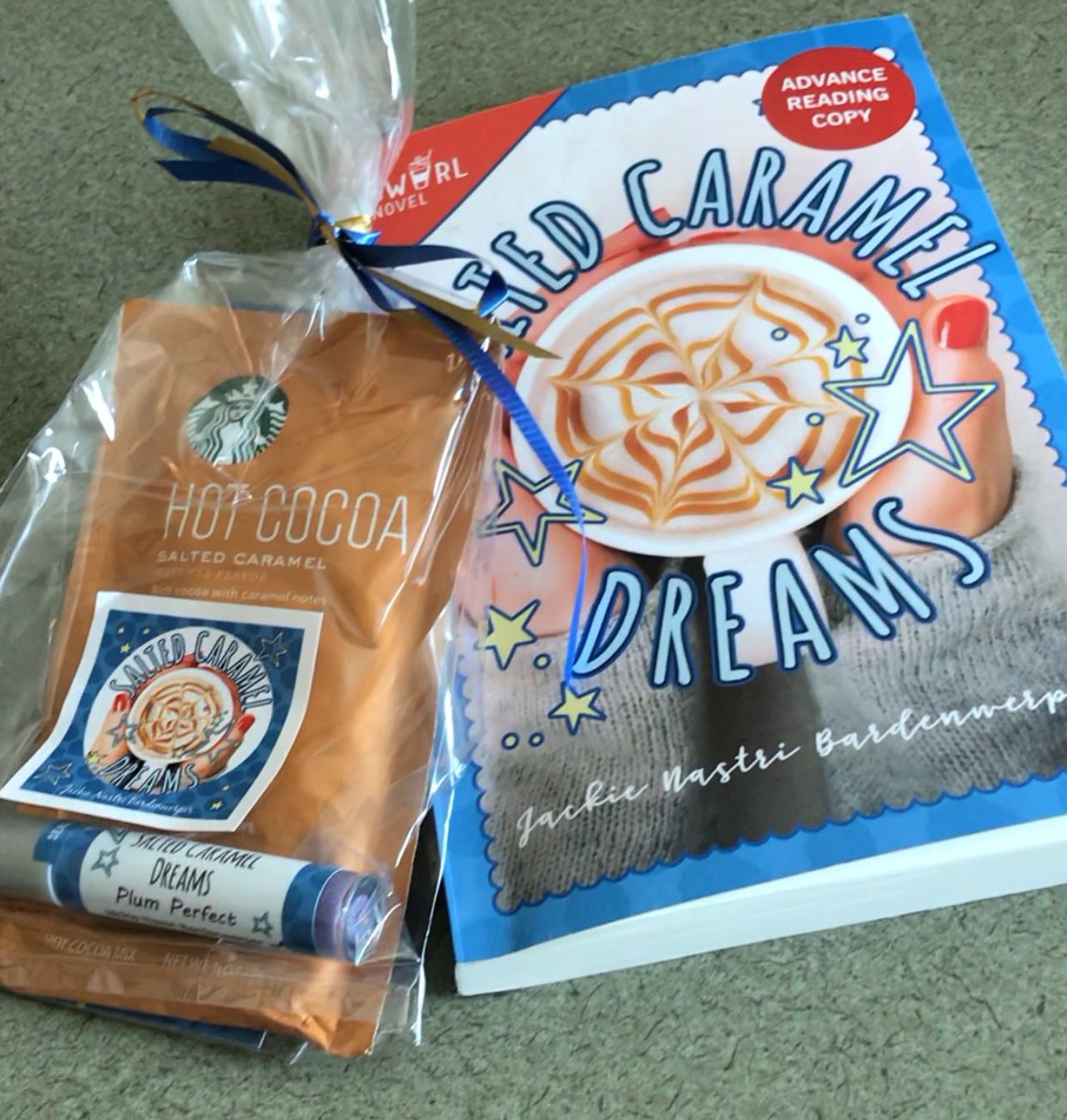 IowaBPL's tweet photo. Salted Caramel Dreams author Jackie Nastri Bardenwerper sent these adorable Skype favors to our Tween Mother/Daughter Book Club to enjoy during her author visit with us this week! How cool is that?! https://t.co/IhuZGa2Nb0