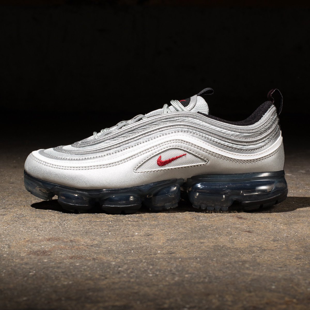 Air VaporMax 97 Atmosphere Gray University Red GS Excellent like