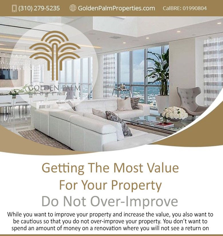 GoldenPalmProp's tweet photo. Getting The Most Value For Your Property
Do Not Over-Improve
https://t.co/rEexfUVq8o
Each member of our team offers unique and diverse sets of skills and experience that cater to even the most discerning clientele. https://t.co/3Ut7mhVMeF