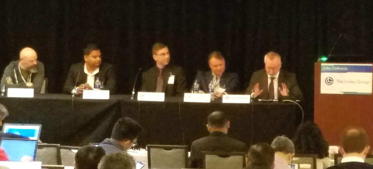 MikeDemler's tweet photo. #Processor18 Panel discussion on new data center technologies with @WaveComputing @MicronStorage @rambusinc @HPE https://t.co/akqYHZb21Q