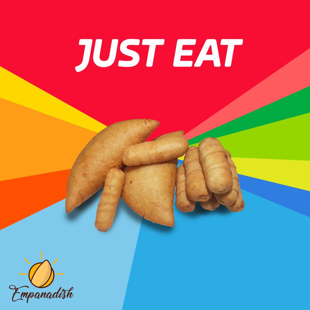 Empanadish's tweet photo. No es un mensaje subliminal, es directo "Just Eat #Empanadish y unos tequeños"... Aprovecha que los panas de @justeat_es te lo llevan derecho a casa y date este divino placer. 😍😍
 
.
.
.
#Madrid #Madridfood #EmpanadaSiHay #UnaEmpanadishBrother https://t.co/cmnKlQomGz