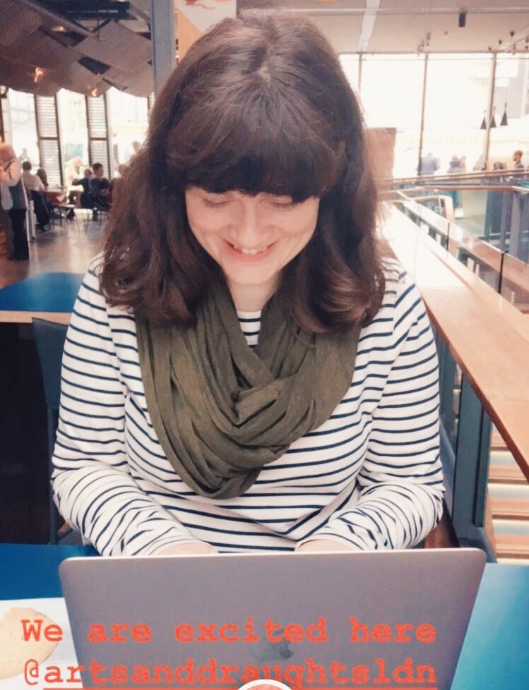 heyjessmullen's tweet photo. Productive day at the Hampstead, chasing after performers for next week’s @ArtsDraughtsLDN in Bermondsey. https://t.co/Yk7fwZPqUI