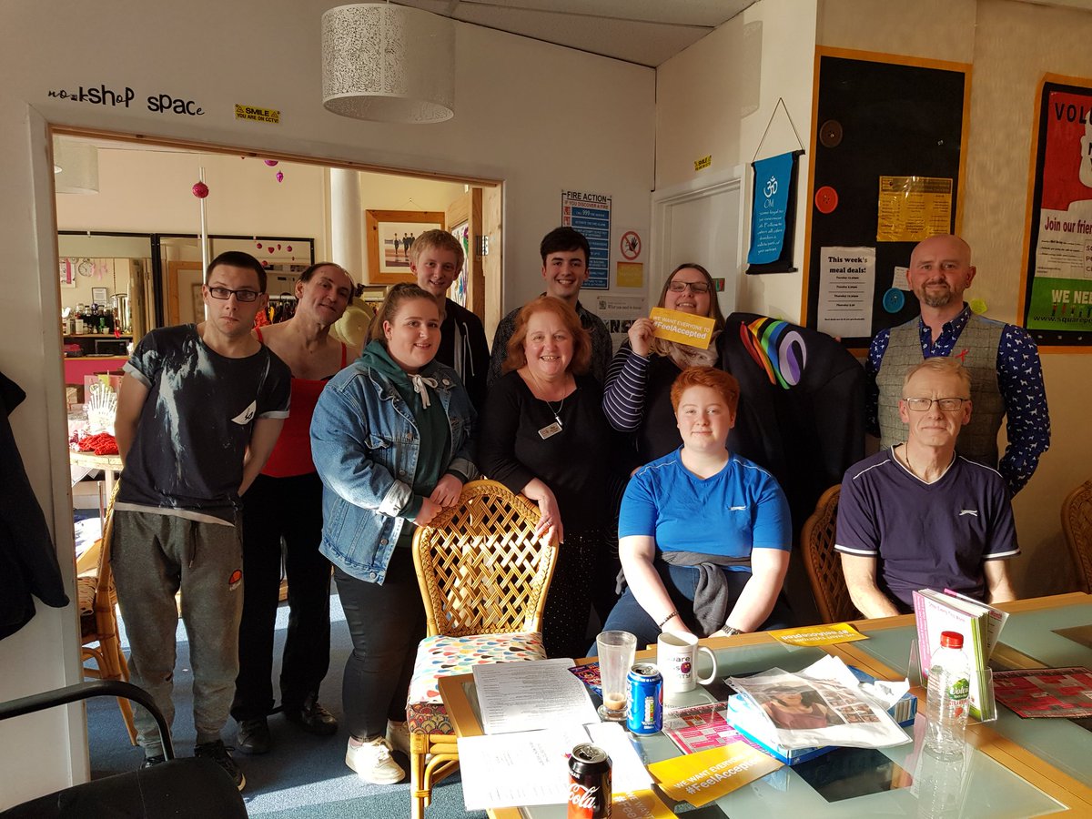 FeelAccepted's tweet photo. A massive thank you to @KromaLgbt and @Wearesquarepegs for letting us come to their meetup. It was a great insight to hear individuals personal experiences and what they think can be done to make citizens of Gosport #feelaccepted https://t.co/RbgvN6TSuo