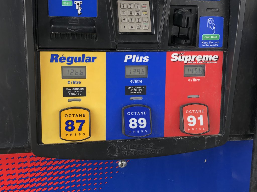 Maegen_Kulchar's tweet image. Gas has started to rise in price in Kingston. @CKWS_TV 126 to 134.9 #ygk #gas