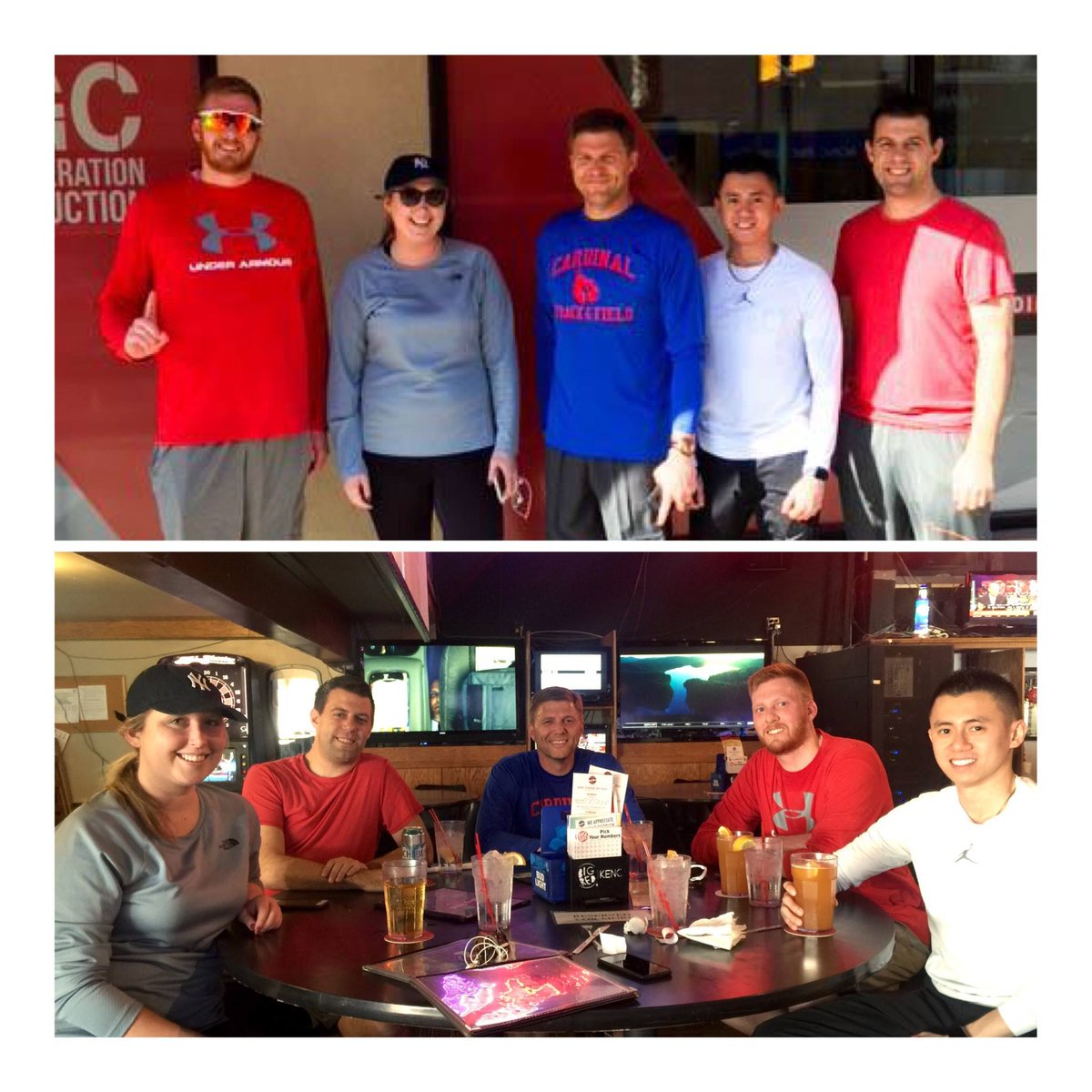 NGCgroupINC's tweet photo. First we run, then we drink! #NGCRunningClub https://t.co/eBxxKqrFe0