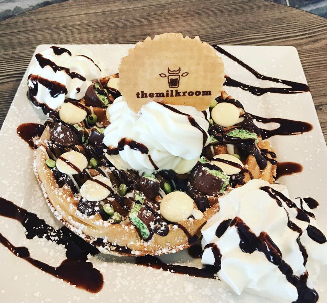 themilkroom's tweet photo. It’s been a great day for #waffles 😋 https://t.co/GvKg6atvS9