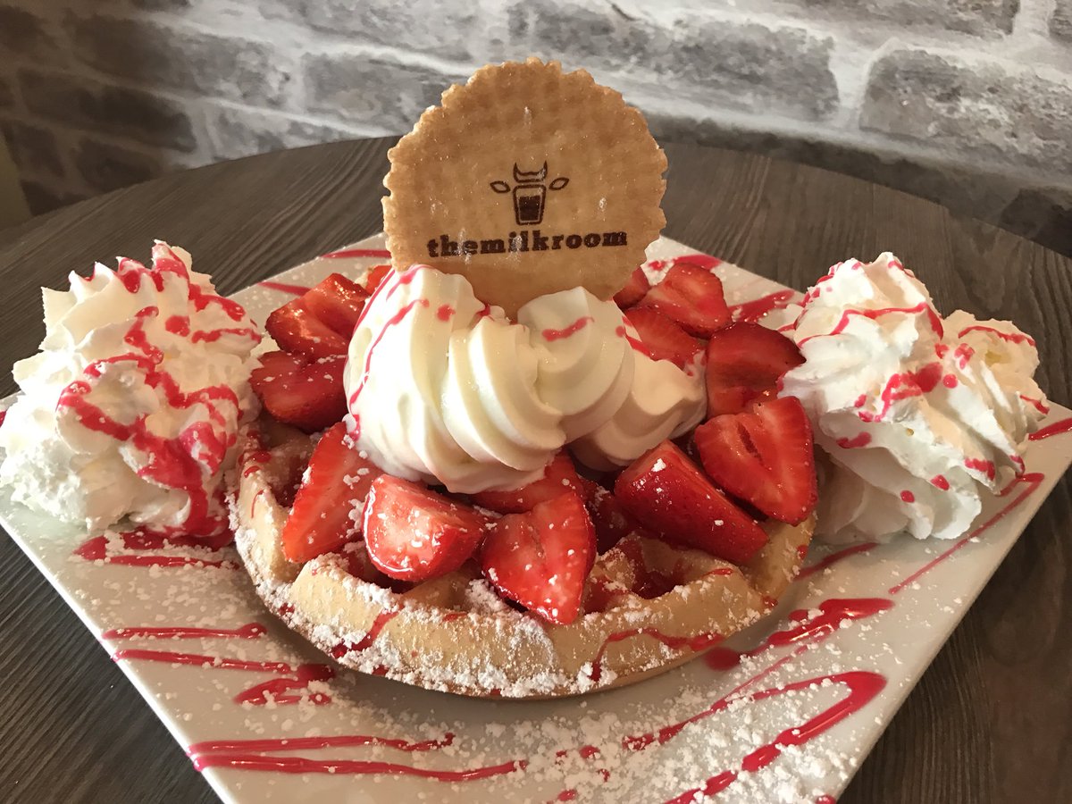 themilkroom's tweet photo. It’s been a great day for #waffles 😋 https://t.co/GvKg6atvS9