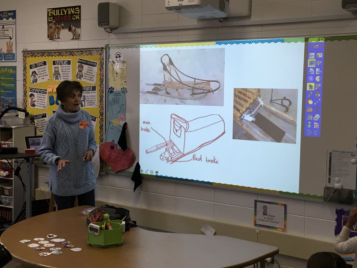 JenMerens's tweet photo. 2nd graders learning about the Iditarod with veterinarian Dr. Fauth! #sp109 #engage 109 #iditarod2018 #iditarod https://t.co/eSTzmhdAUb