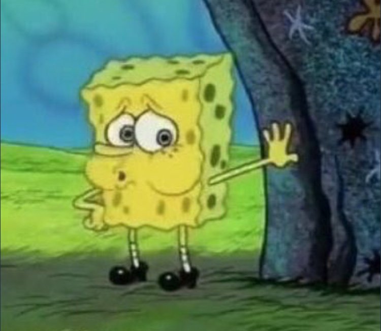 HeyIts_Cassy's tweet image. My group members and I sending in our term paper at 8:59am and it’s due at 9:00am😂😂 nigga we made it 😩 #RiskBusiness #Entrepreneurshipclass #spongebobmeme #spongebob