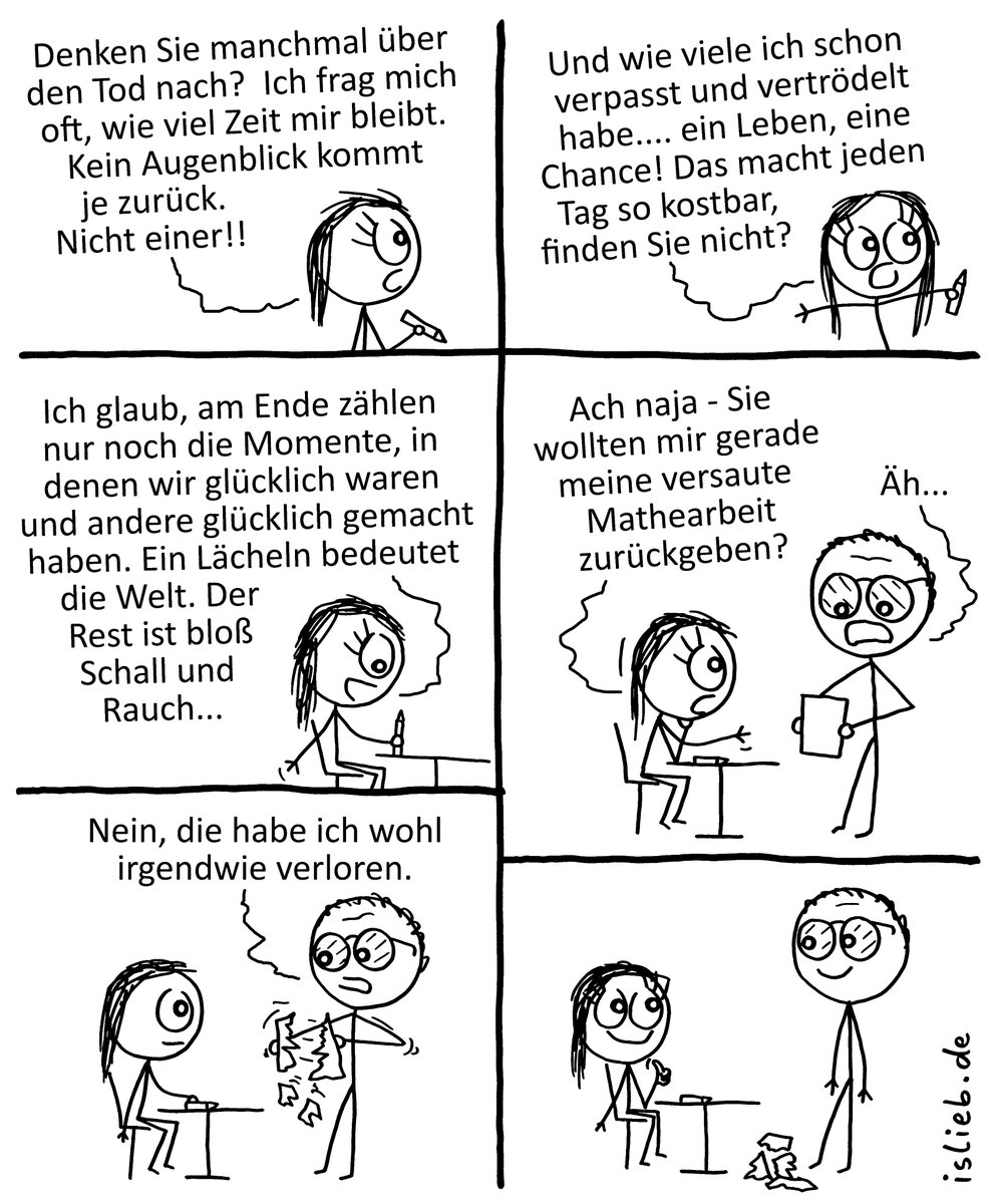 Augenblick. #islieb?