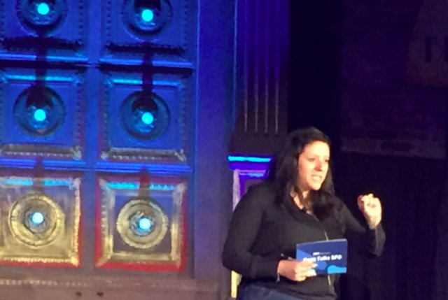 pinteration's tweet photo. "The best connections and inspiration comes from outside."@marisolmenendez 

Thank you for #inspiring us today!

#BBVAOpenTalks #fintech #startup #openmind @bbva @marisolmenendez @BBVAInnovation https://t.co/plTj9pYQ2S
