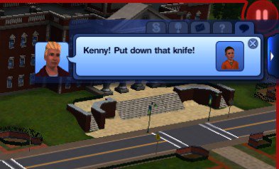 HarveyQuinn13's tweet photo. So then Kenny became a delinquent... 

#TheSims3 #10generationchallenge #Imsurroundedbyidiots #Videogames https://t.co/7ulvmBjnS8