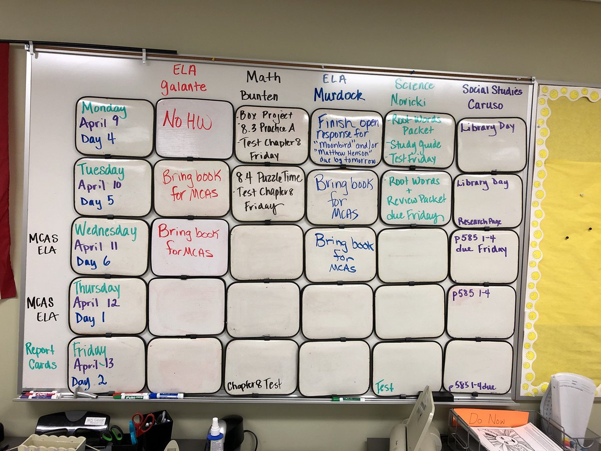 MrsWgalante's tweet photo. Get a good night rest tonight for Session 2 of the ELA MCAS! https://t.co/yL0uJCtQWP