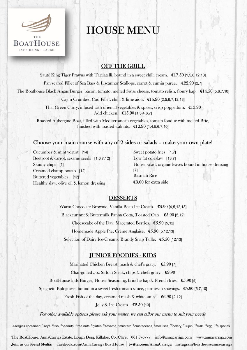 Annacarriga Holiday Resort A Twitter From Tasty Tapas Sharing Platters To Steak Seafood Specials Mixed With Some Pub Favourites In Between The Fresh Boathouse Menu Is Varied And Appreciated A Annacarriga Holiday Resort A Twitter From Tasty Tapas Sharing Platters To Steak Seafood Specials Mixed With Some Pub Favourites In Between The Fresh Boathouse Menu Is Varied And Appreciated A