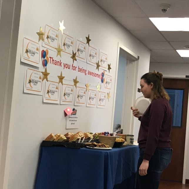 We are so grateful to have  dedicated student staff at the museum. It was a priviledge to pause and celebrate them as part of #nationalstudentemploymentweek  THANK YOU FOR BEING AWESOME 🤗 #HUAwesomeStudents #hofstrauniversitymuseum #hofstrau #hofstra #hofstrastudents