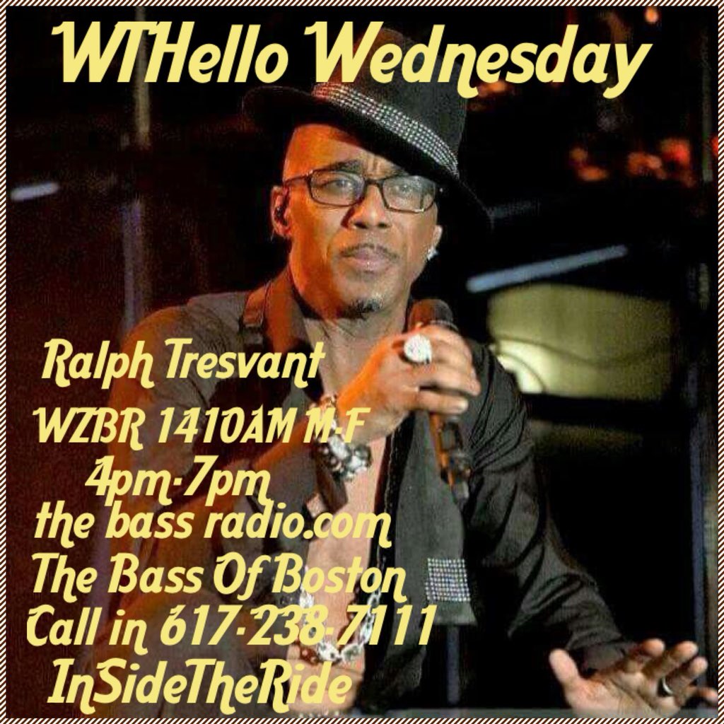 Stacyeyes67's tweet photo. Riiiiiiders it’s WTHello Wednesday w/ @RalphTresvant @MarvNeal @Bigmiz0380Payne @The1TrueJDiggy #BostonMae @THAMARVELOUS1 #InSideTheRide so hop on in and join the crew with laughter lots of banging music 🎶 and have fun see you @4 @Stacyeyes67 https://t.co/pBw83MIqF9